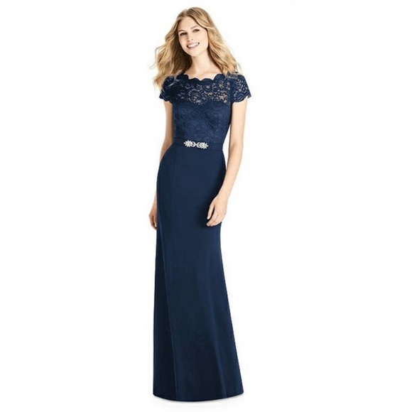 Jenny Packham Dresses & Skirts - NWT Jenny Packham Bridesmaid Dress in Midnight Navy Blue size 18